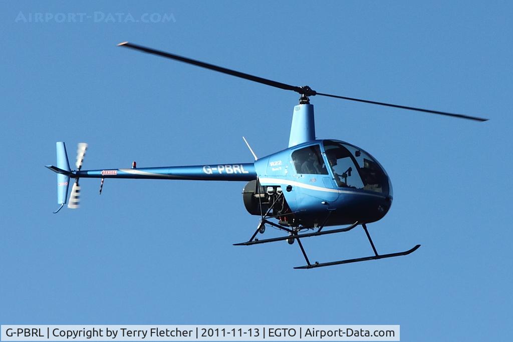 G-PBRL, 2006 Robinson R22 Beta II C/N 4053, 2006 Robinson R22 BETA, c/n: 4053 at Rochester, Kent