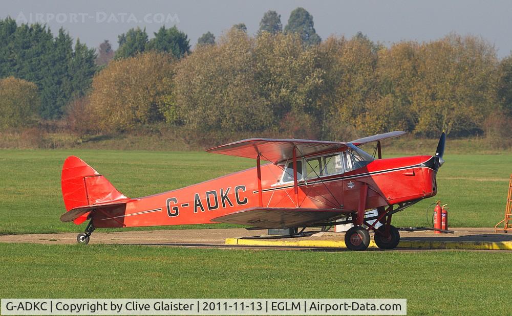 G-ADKC, 1936 De Havilland DH.87B Hornet Moth C/N 8064, Ex: G-ADKC > X9445 > G-ADKC - Originally owned to, Sir Kenneth I.Crossley in March 1936. Currently with a Trustee of, G-ADKC Group since December 2009.