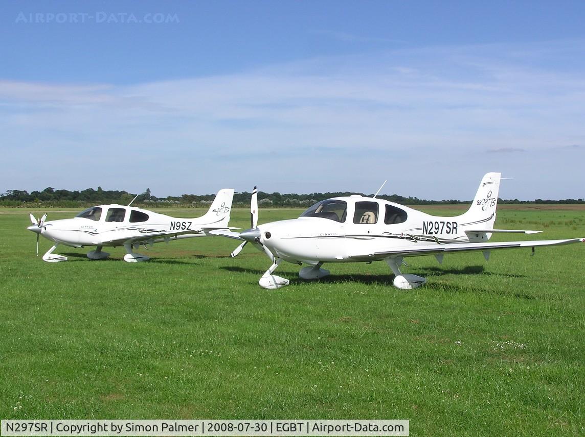 N297SR, 2006 Cirrus SR22 GTS C/N 2058, A brace of Cirrus (Cirri?) at Turweston