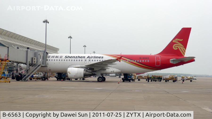 B-6563, 2009 Airbus A320-214 C/N 3698, shenyang