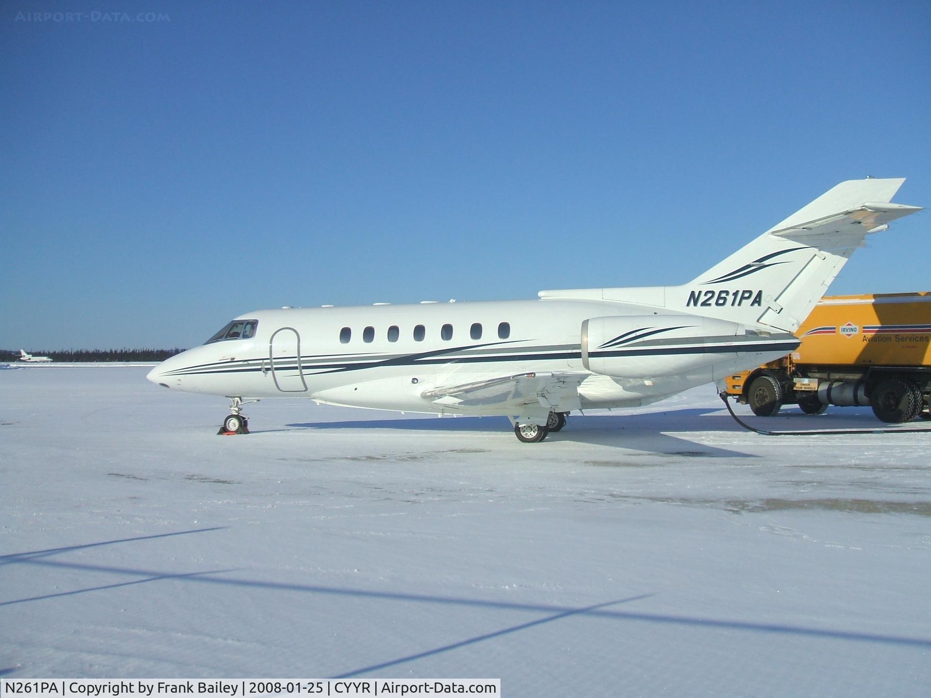 N261PA, 1990 British Aerospace BAe.125-1000B C/N 259003, N261PA  Hawker 800XP