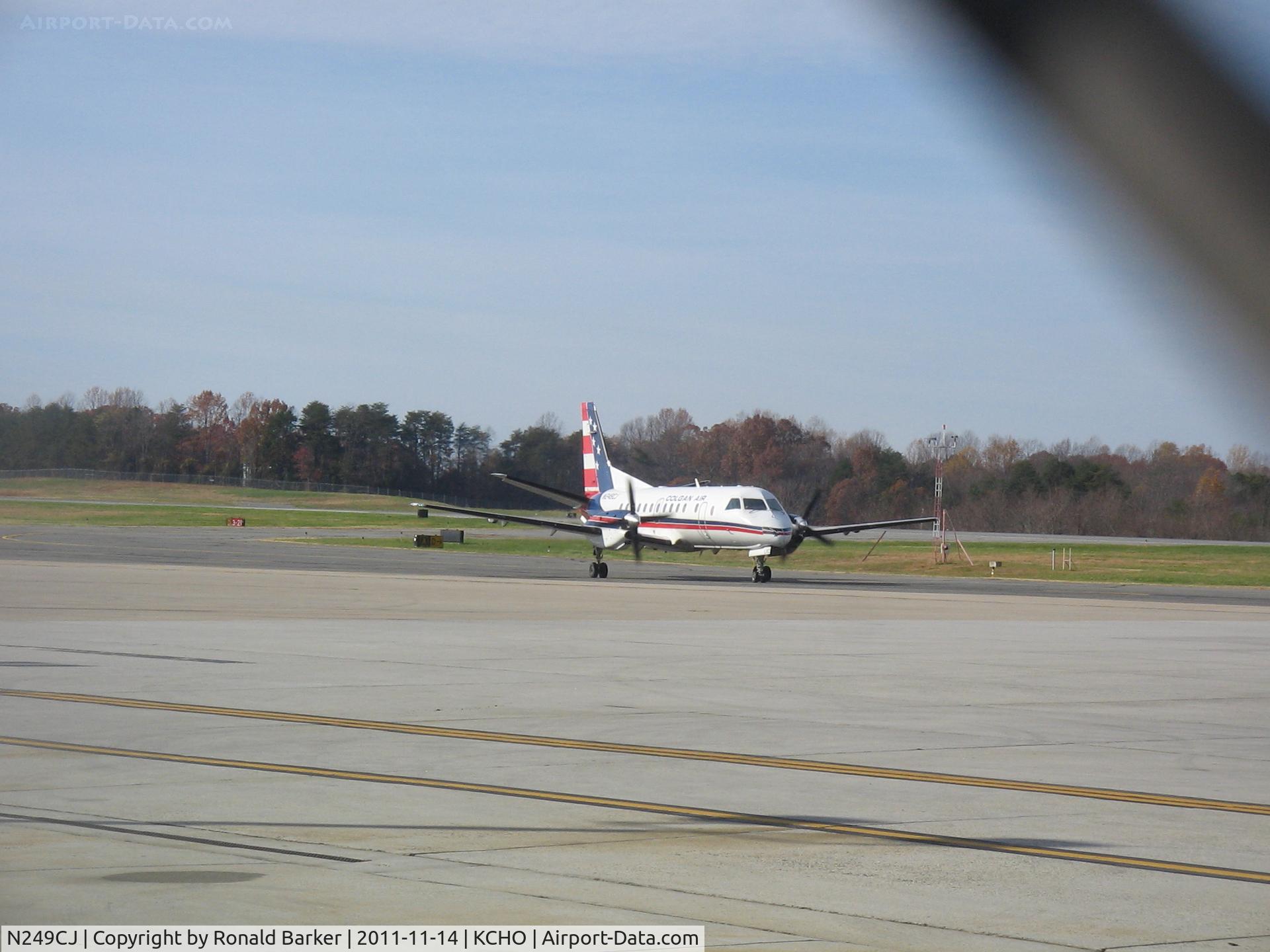 N249CJ, 1991 Saab 340B C/N 340B-249, CHO, VA