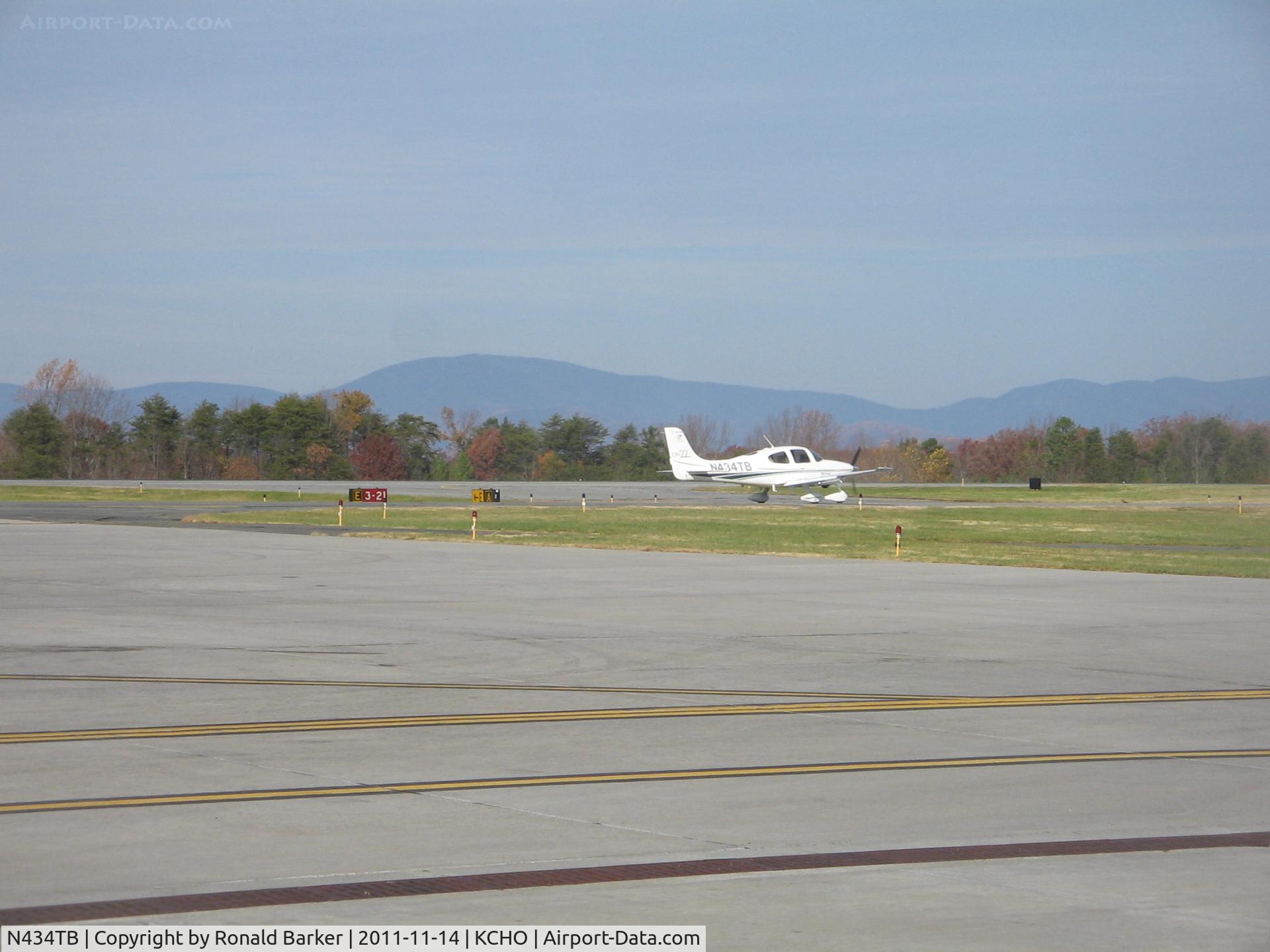 N434TB, 2002 Cirrus SR22 C/N 0290, CHO, VA