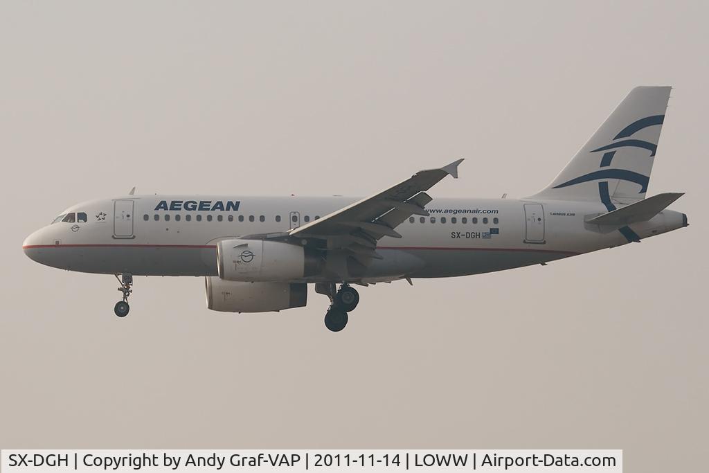 SX-DGH, 2011 Airbus A319-132 C/N 1880, Aegean Airlines A319