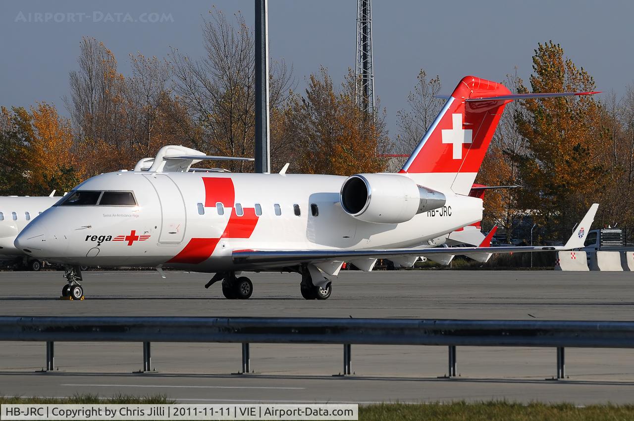 HB-JRC, 2002 Bombardier Challenger 604 (CL-600-2B16) C/N 5540, REGA