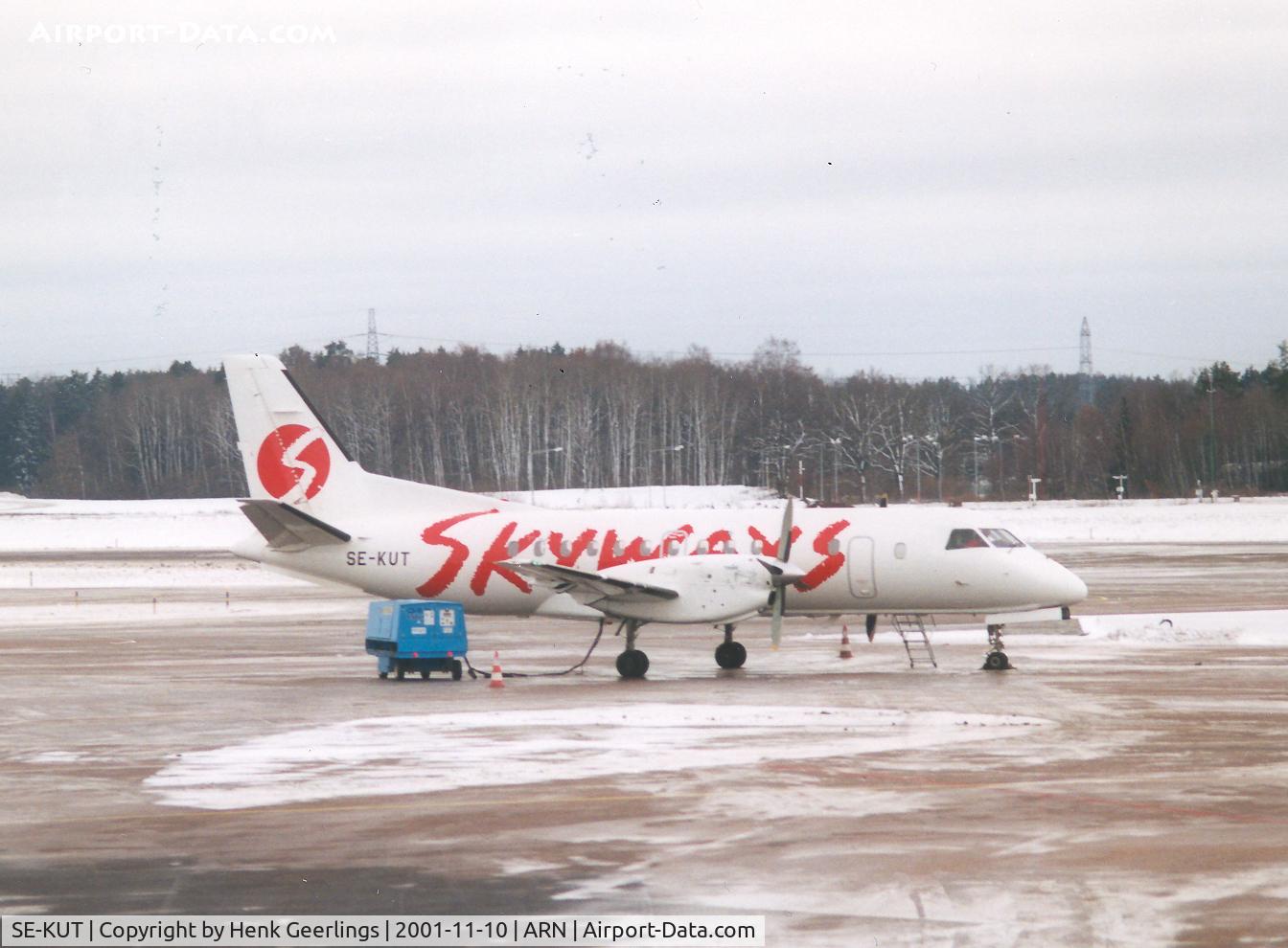 SE-KUT, 1987 Saab 340A Cargo C/N 340A-087, Skyways