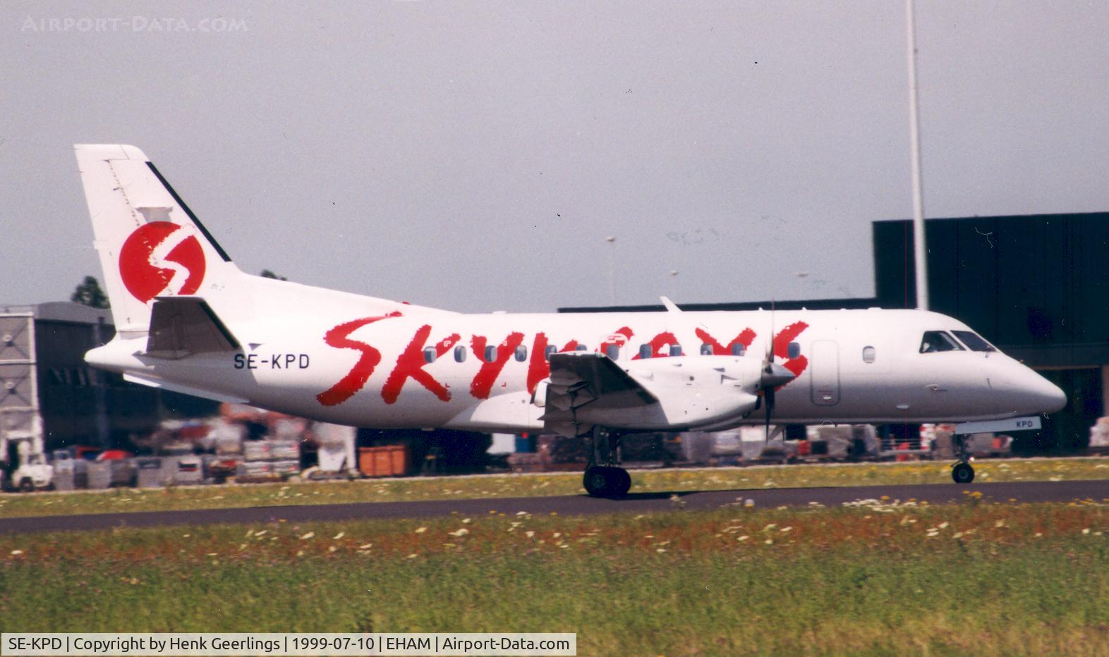 SE-KPD, 1985 Saab-Fairchild SF340 C/N 340A-037, Skyways