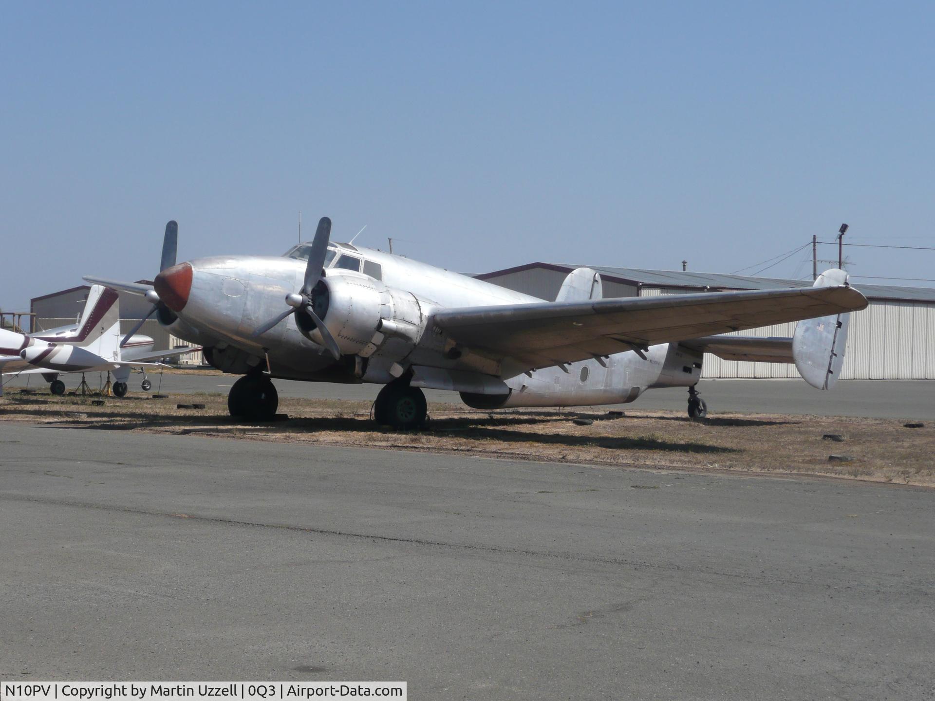 N10PV, 1944 Lockheed PV-2 Harpoon C/N 15-1182, Lockheed Lodestar