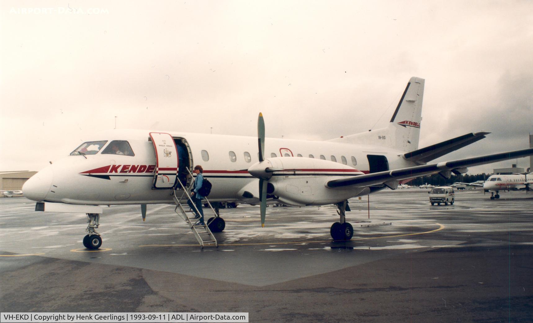 VH-EKD, 1989 Saab 340A C/N 340A-155A, Kendell Aviation