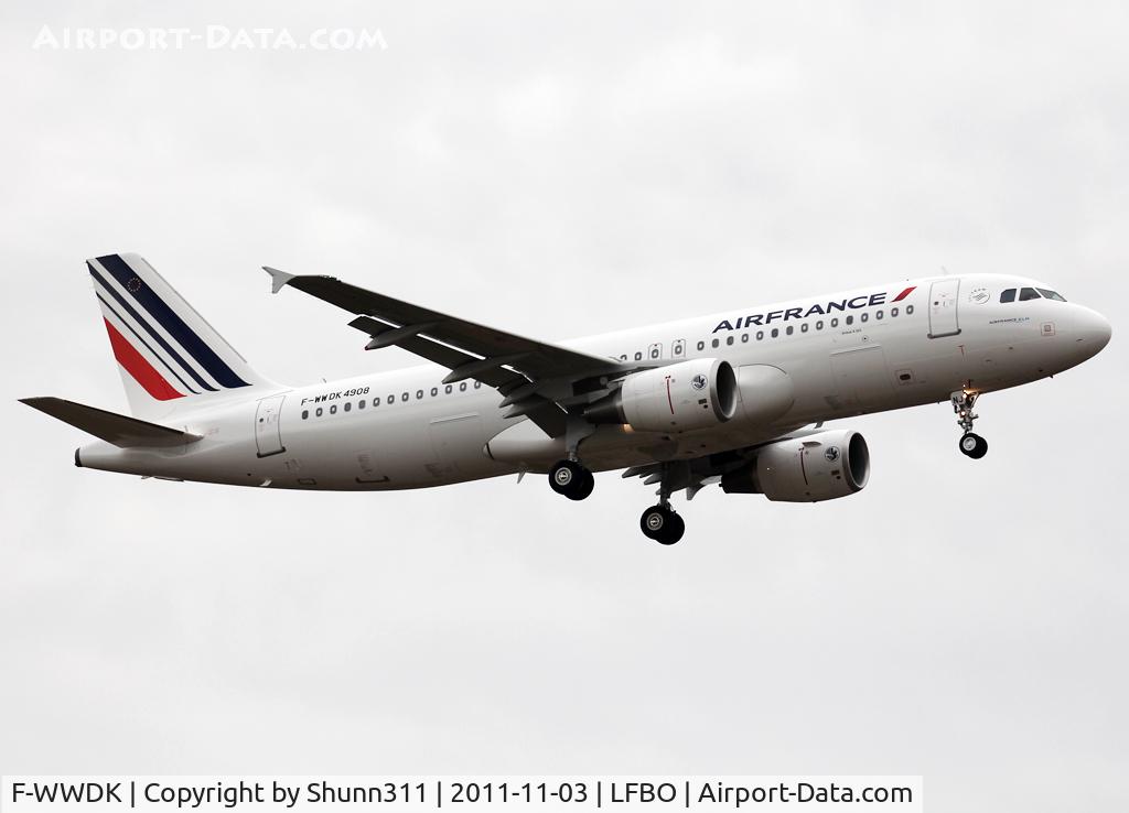 F-WWDK, 2011 Airbus A320-214 C/N 4908, C/n 4908 - To be F-HBNJ