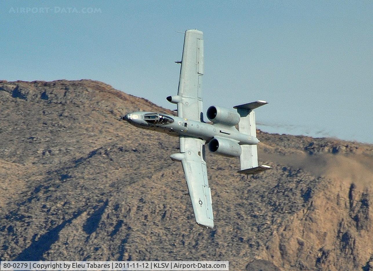 80-0279, 1980 Fairchild Republic A-10C Thunderbolt II C/N A10-0629, Taken during Aviation Nation 2011 at Nellis Air Force Base, Nevada.