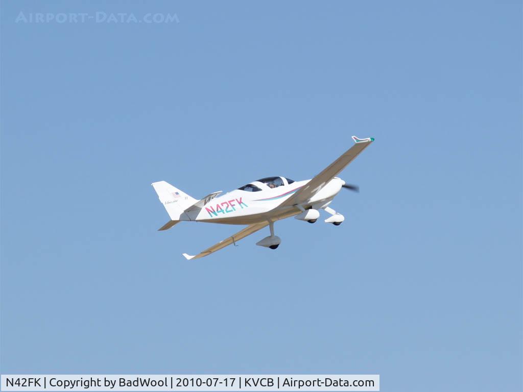 N42FK, 1995 Stoddard-Hamilton Glasair II-S SFT C/N 2210, Participating in the Young Eagles monthly flight event.