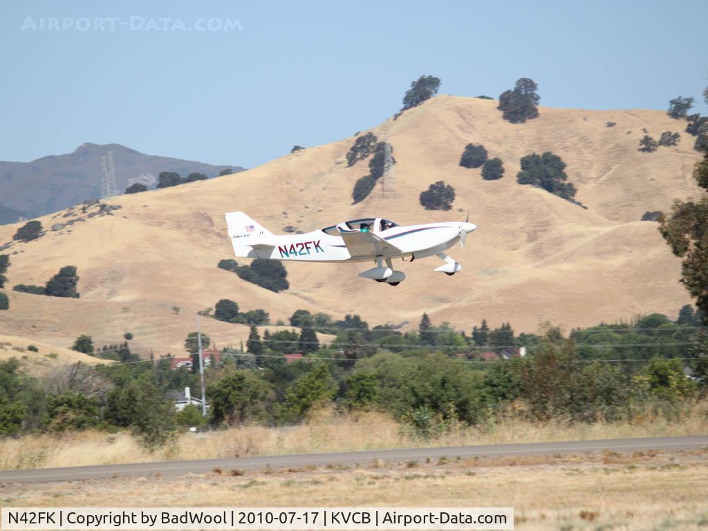 N42FK, 1995 Stoddard-Hamilton Glasair II-S SFT C/N 2210, Participating in the Young Eagles monthly flight event.