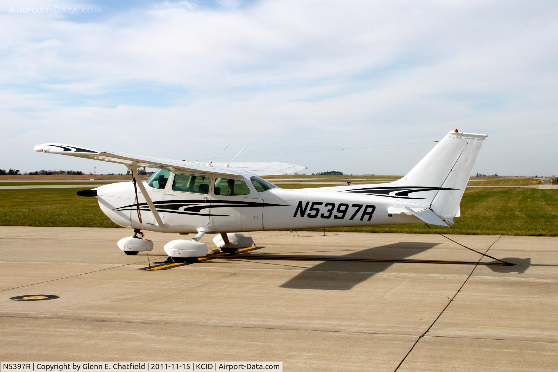 N5397R, 1974 Cessna 172M C/N 17263530, Parked on the PS Air Ramp