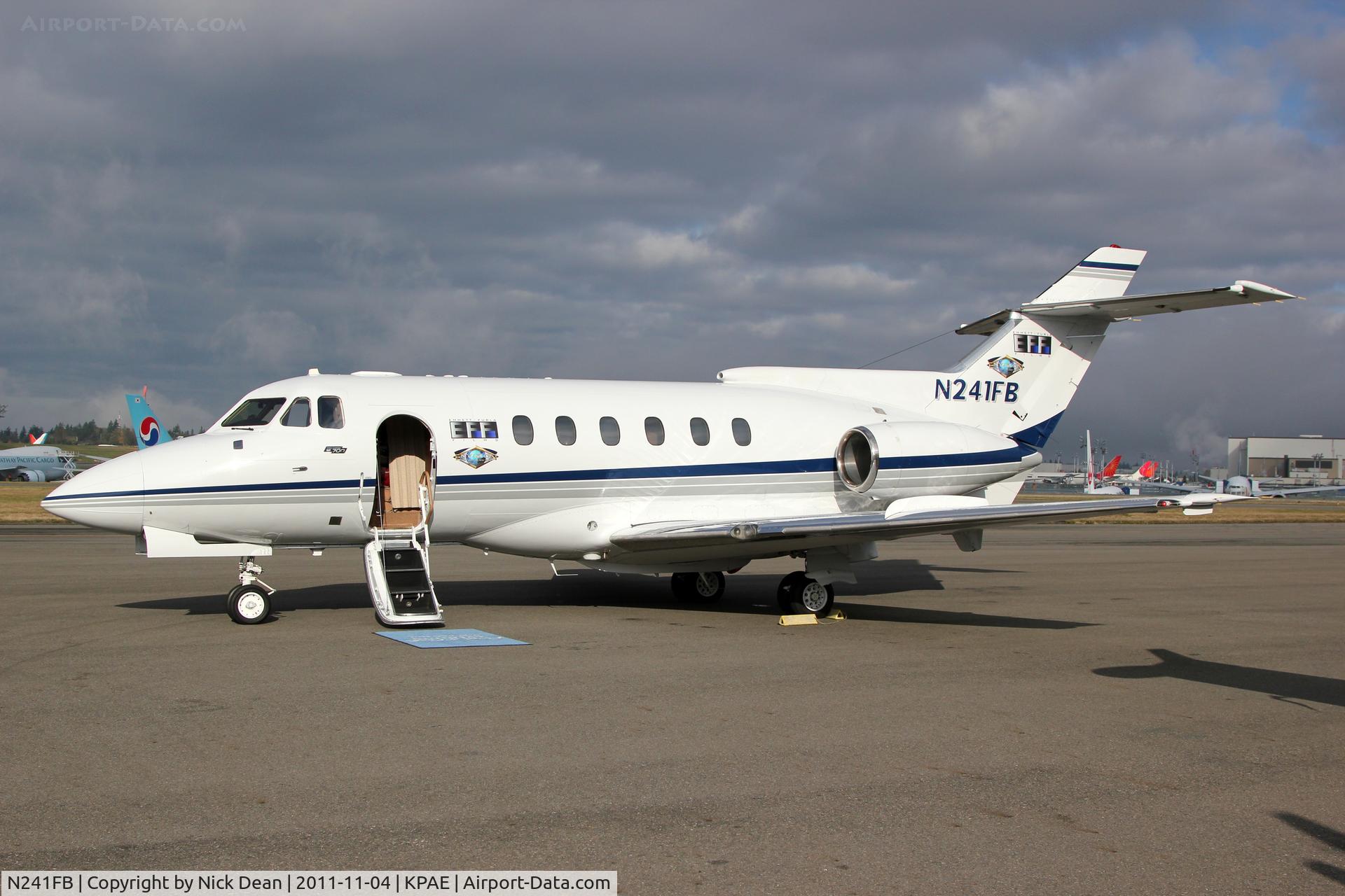 N241FB, 1981 British Aerospace HS.125-700A C/N NA0292, KPAE/PAE C/N 257129