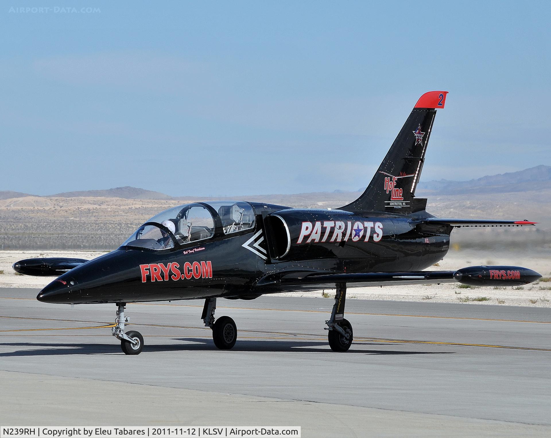 N239RH, 1983 Aero L-39 Albatros C/N 332447, Taken during Aviation Nation 2011 at Nellis Air Force Base, Nevada.
