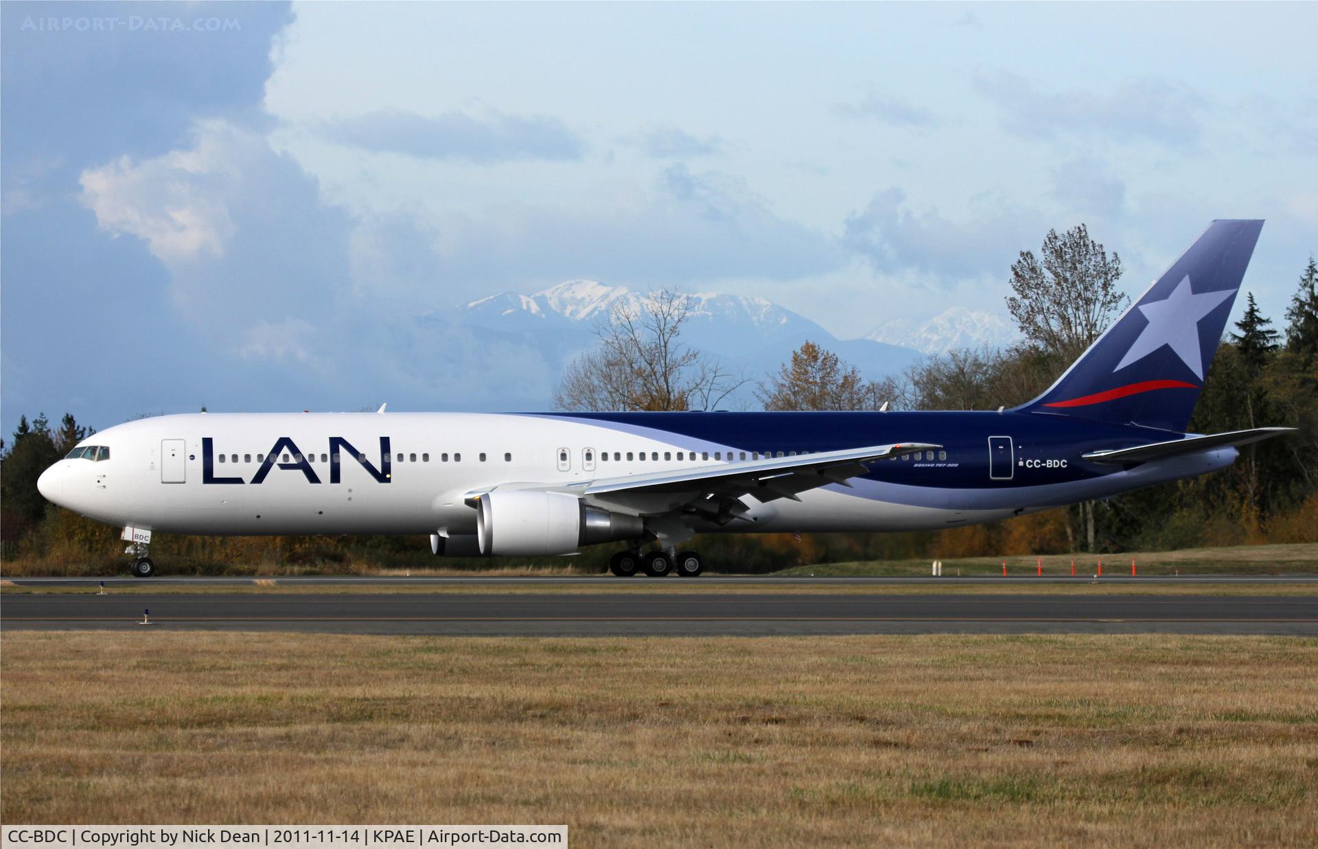 CC-BDC, 2011 Boeing 767-316/ER C/N 40591, KPAE/PAE Boeing 928