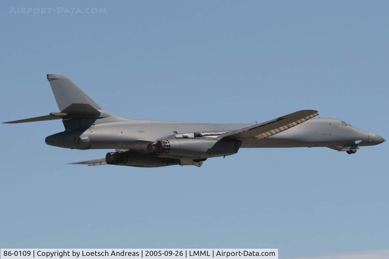 86-0109, 1986 Rockwell B-1B Lancer C/N 69, just wonderful