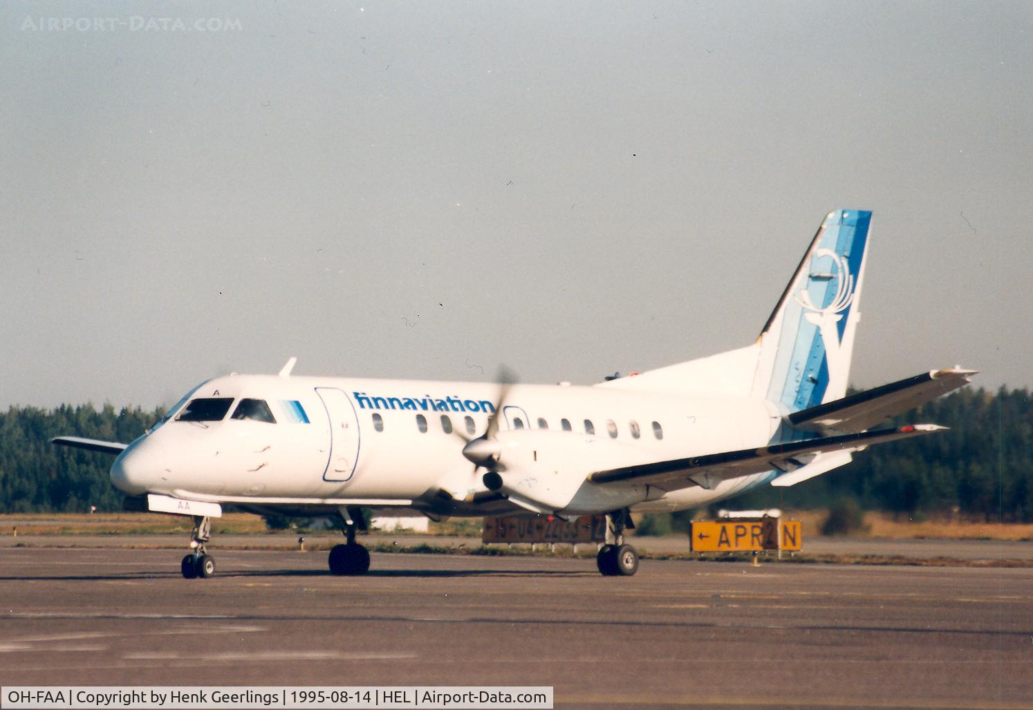 OH-FAA, 1986 Saab 340A C/N 340A-065, Finnaviation