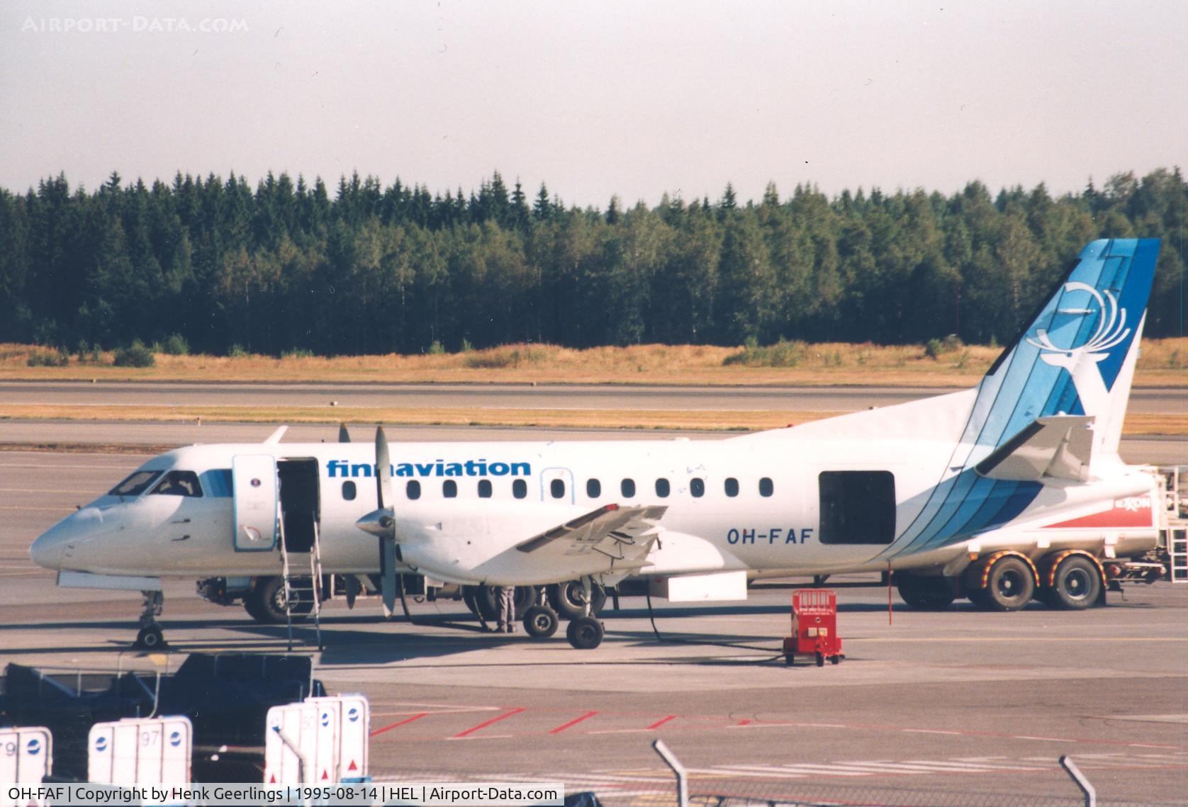 OH-FAF, 1989 Saab 340B C/N 340B-167, Finnaviation