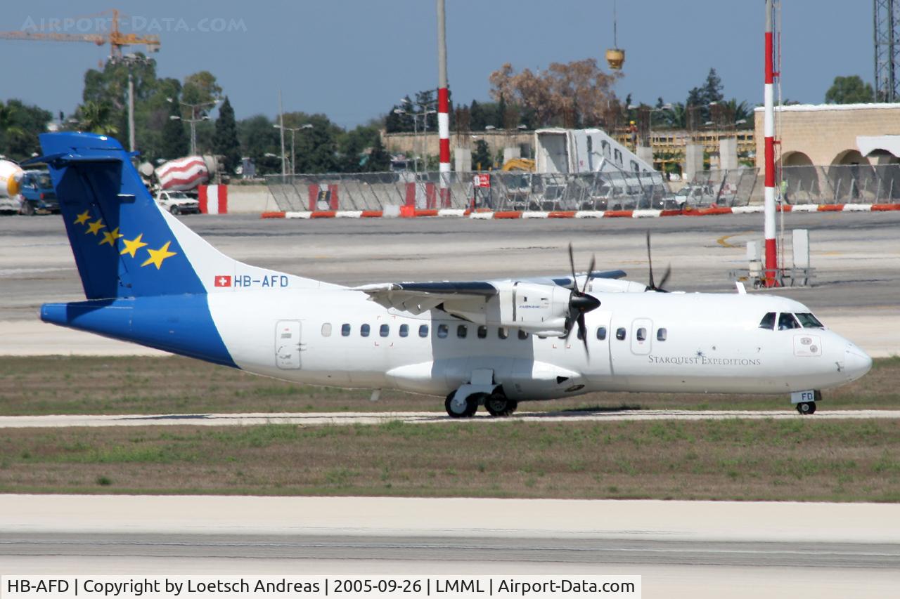 HB-AFD, 1989 ATR 42-320 C/N 121, Farnair Europe