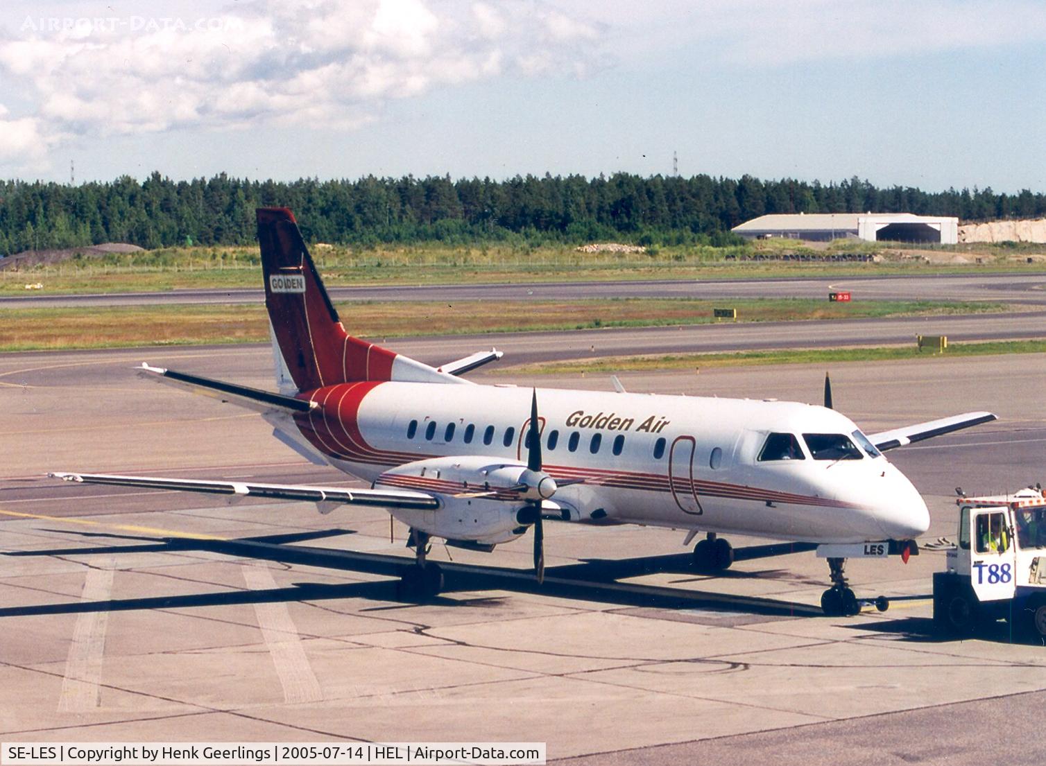 SE-LES, 1988 Saab 340A C/N 340A-129, Golden Air