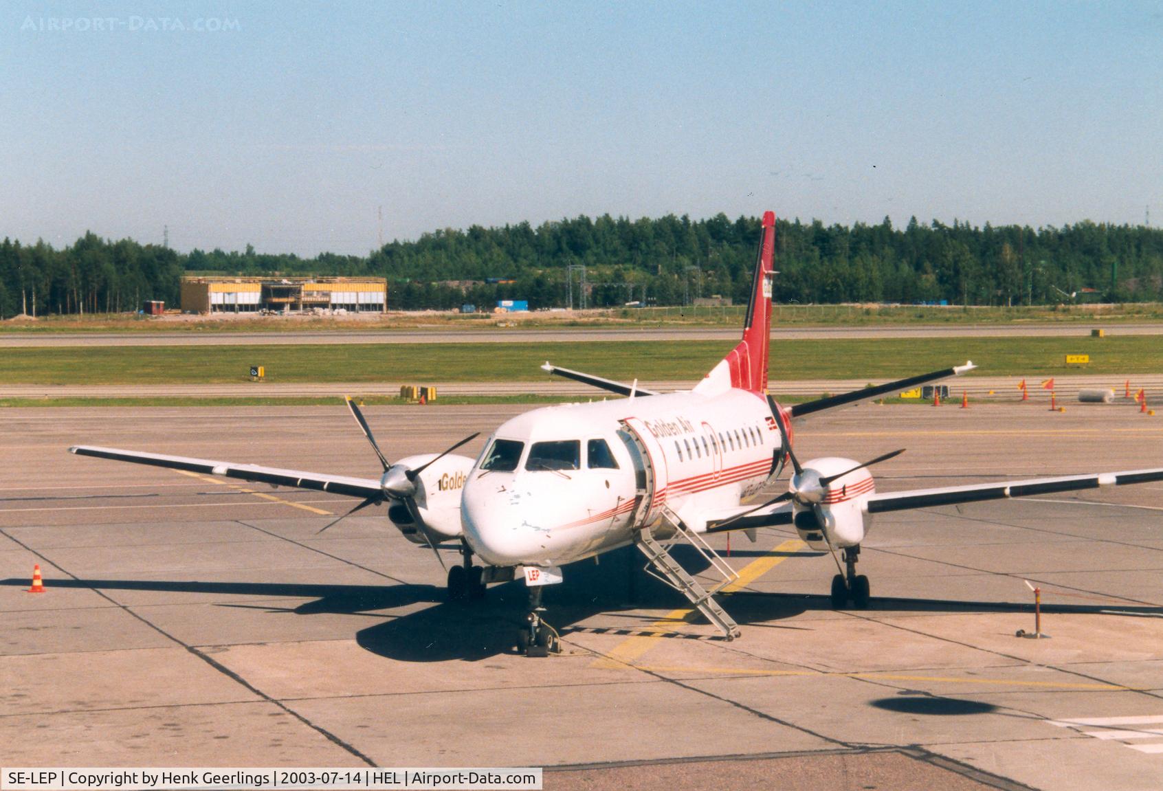 SE-LEP, 1988 SAAB SF340A C/N 340A-127, Golden Air