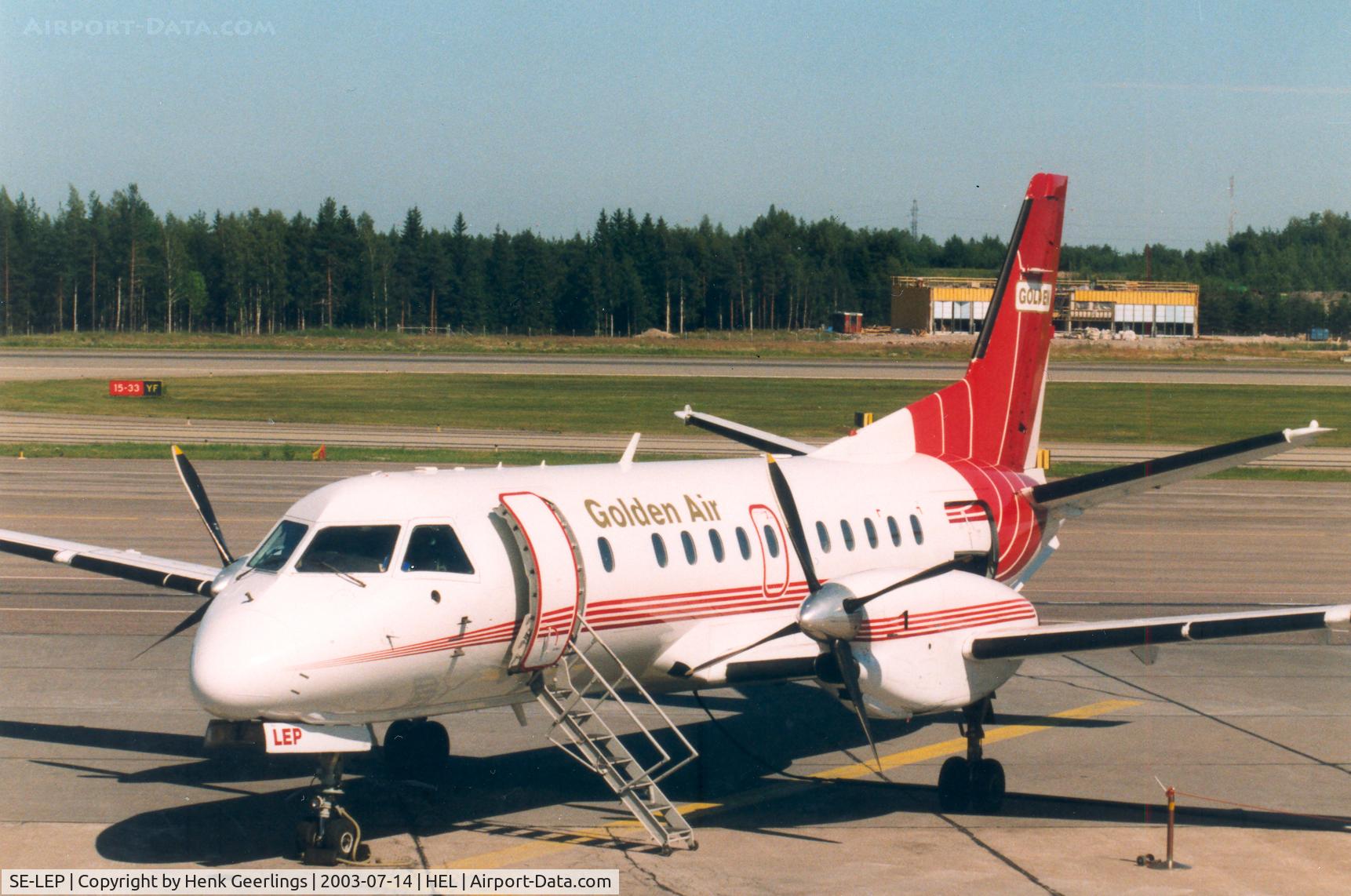 SE-LEP, 1988 SAAB SF340A C/N 340A-127, Golden Air