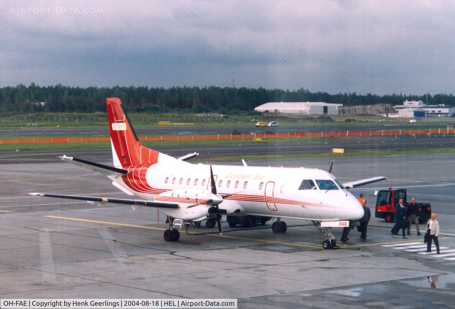 OH-FAE, 1988 Saab 340A(QC) C/N 340A-139, Golden Air