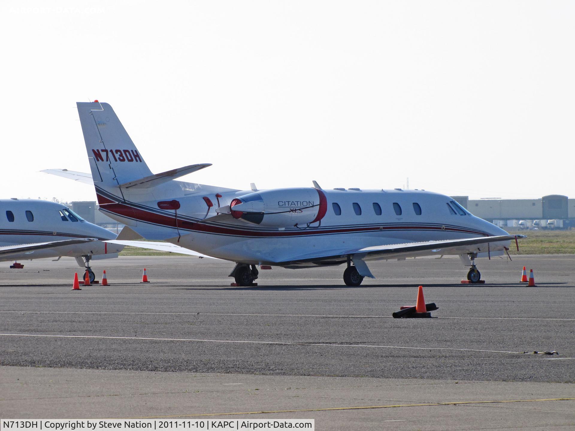 N713DH, 2007 Cessna 560XLS C/N 560-5700, Higginbotham Management (New smyrna Beach, FL) 2007 Cessna 560XL @ Napa, CA
