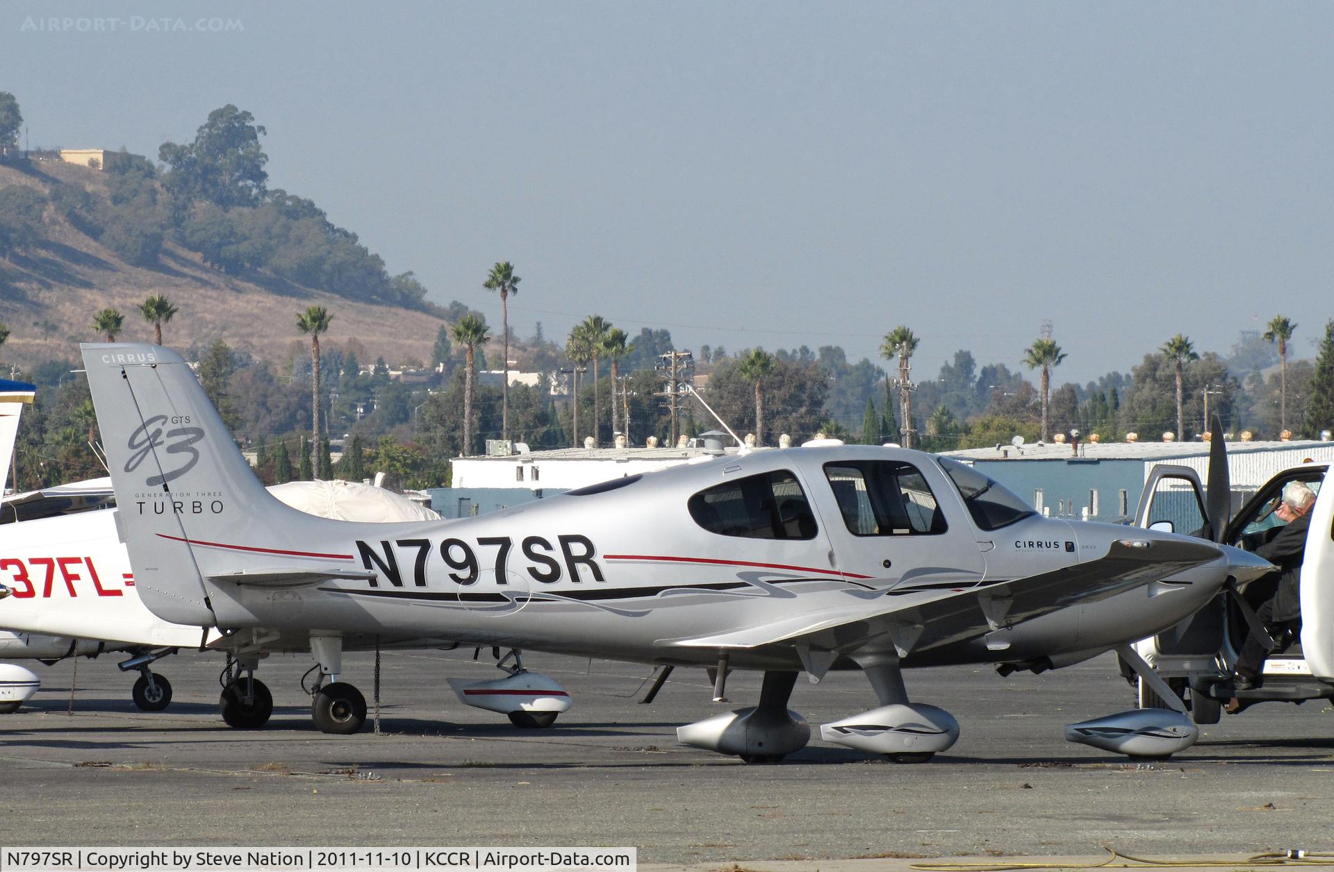 N797SR, 2007 Cirrus SR22 C/N 2770, Locally-based JBA LLC 2007 Cirrus SR22 Turbo G3 @ Concord, CA