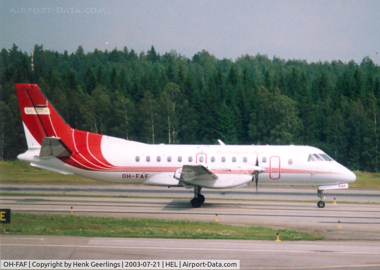 OH-FAF, 1989 Saab 340B C/N 340B-167, Golden Air