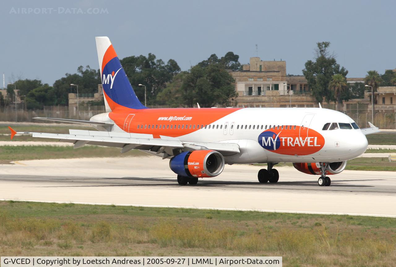 G-VCED, 1991 Airbus A320-231 C/N 193, Landing