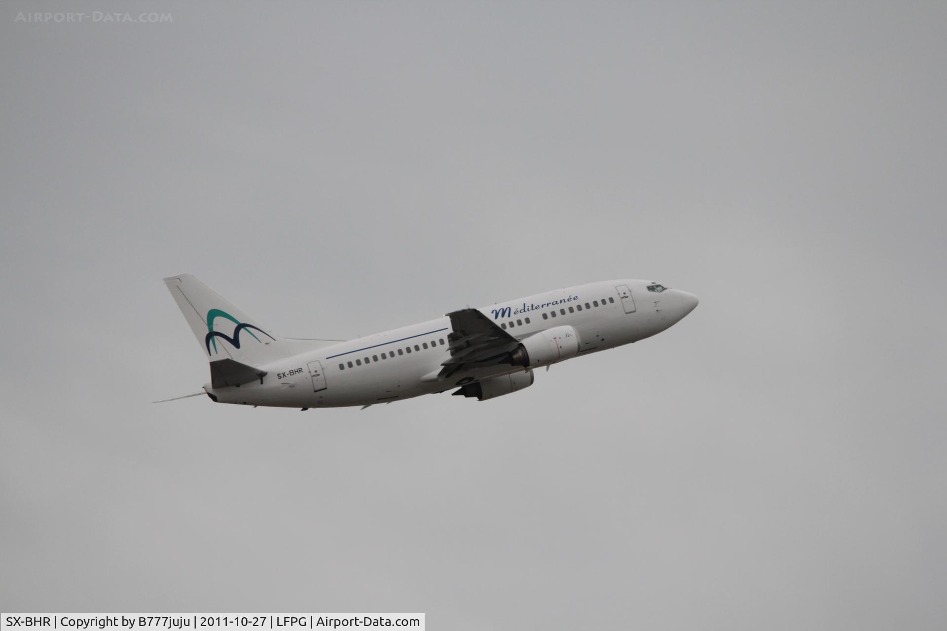 SX-BHR, 1998 Boeing 737-5L9 C/N 29234, on lease