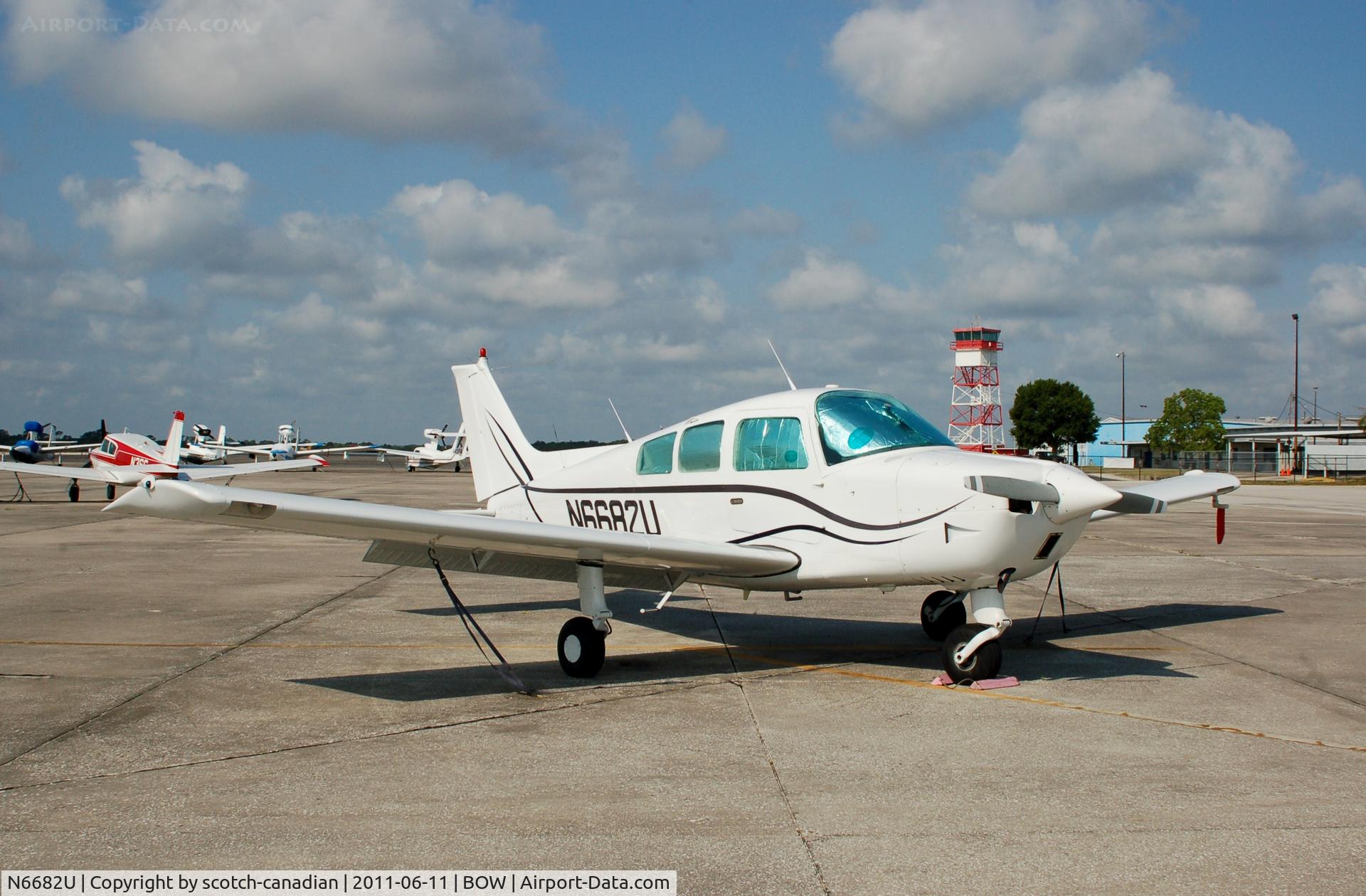 N6682U, 1983 Beech C23 Sundowner 180 C/N M-2389, 1983 Beechcraft C-23 Sundowner N6682U at Bartow Municipal Airport, Bartow, FL