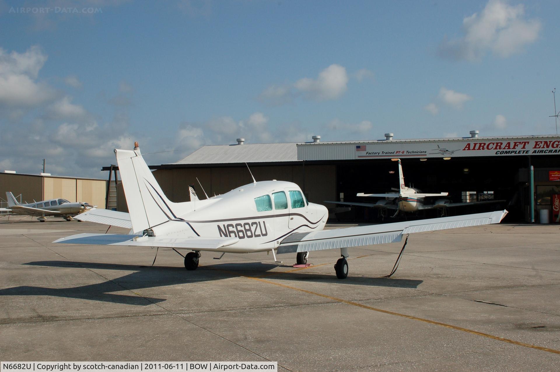 N6682U, 1983 Beech C23 Sundowner 180 C/N M-2389, 1983 Beechcraft C-23 Sundowner N6682U at Bartow Municipal Airport, Bartow, FL