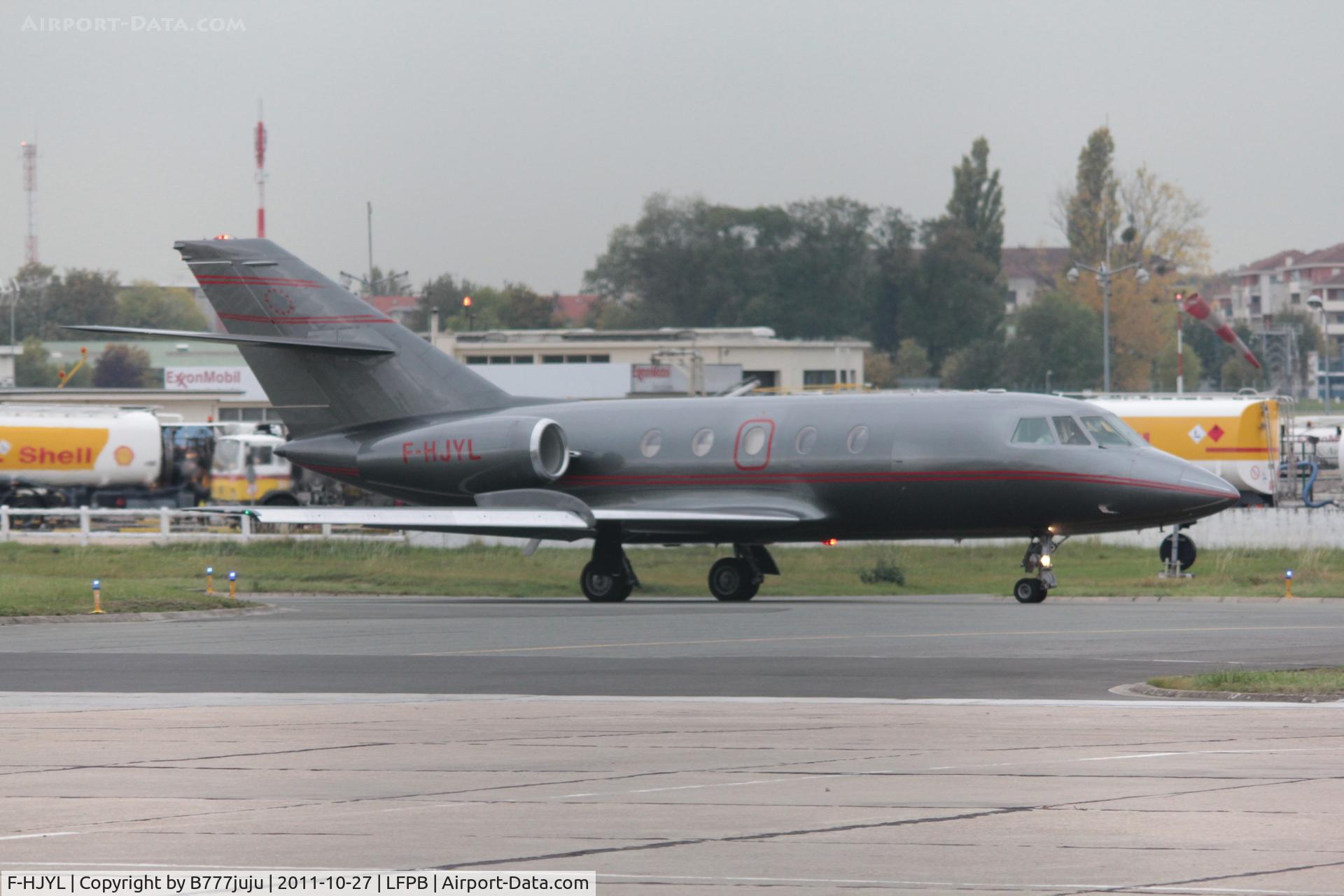 F-HJYL, 1974 Dassault Falcon (Mystere) 20E-5 C/N 307, on transit at Le Bourget