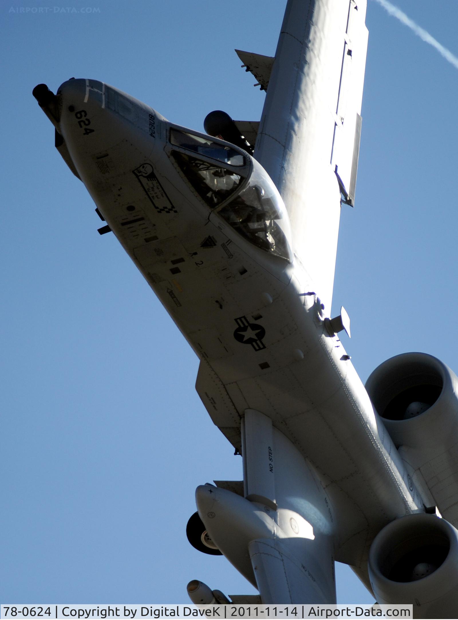 78-0624, 1978 Fairchild Republic A-10C Thunderbolt II C/N A10-0244, Panel check at Saylor Creek