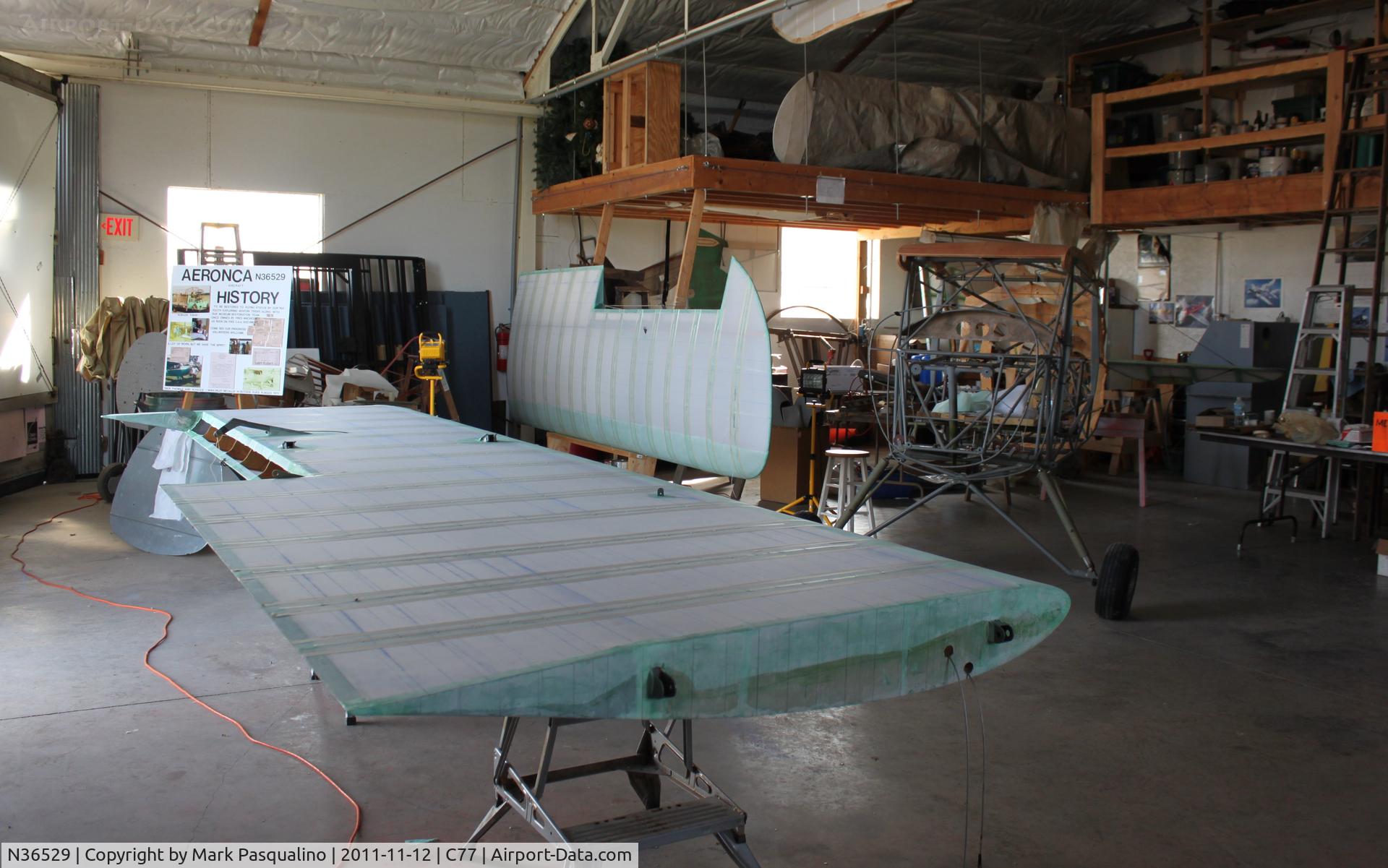 N36529, 1941 Aeronca 65-CA Super Chief C/N C16241, Aeronca 65-CA