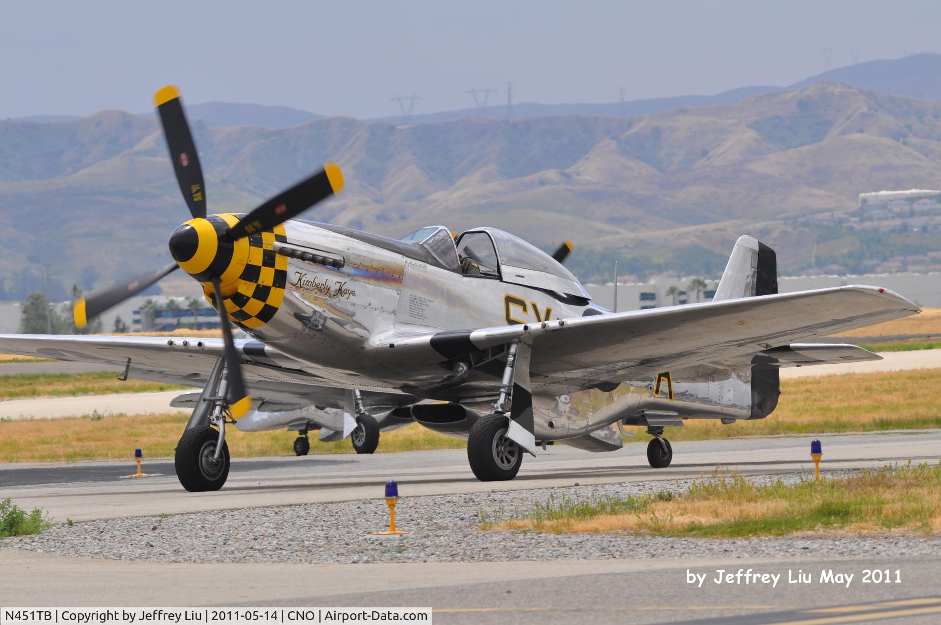 N451TB, 1944 North American F-51D Mustang C/N 44-11153, Chino Airshow 05/14/2011