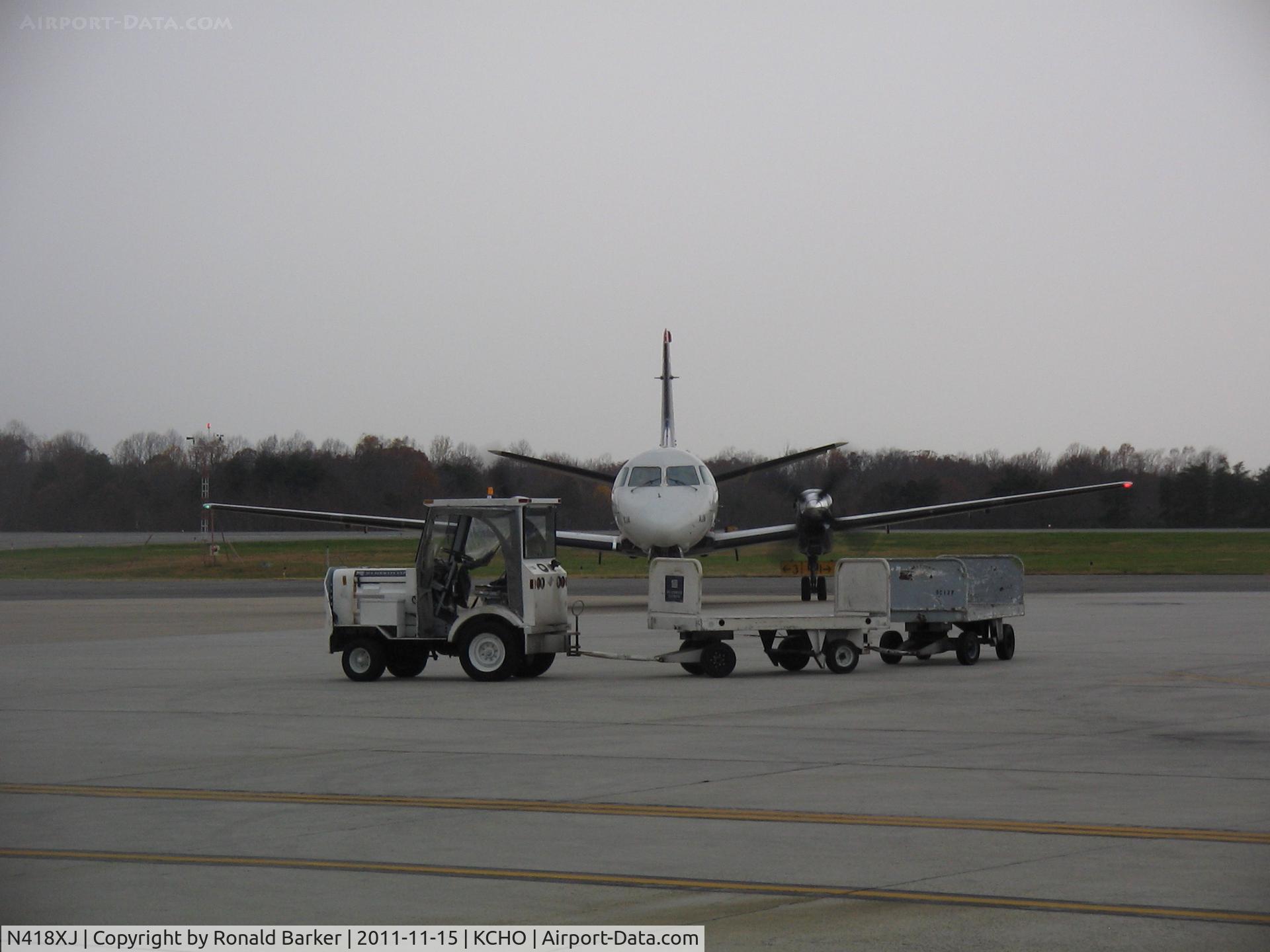N418XJ, 1997 Saab 340B C/N 340B-418, CHO, VA