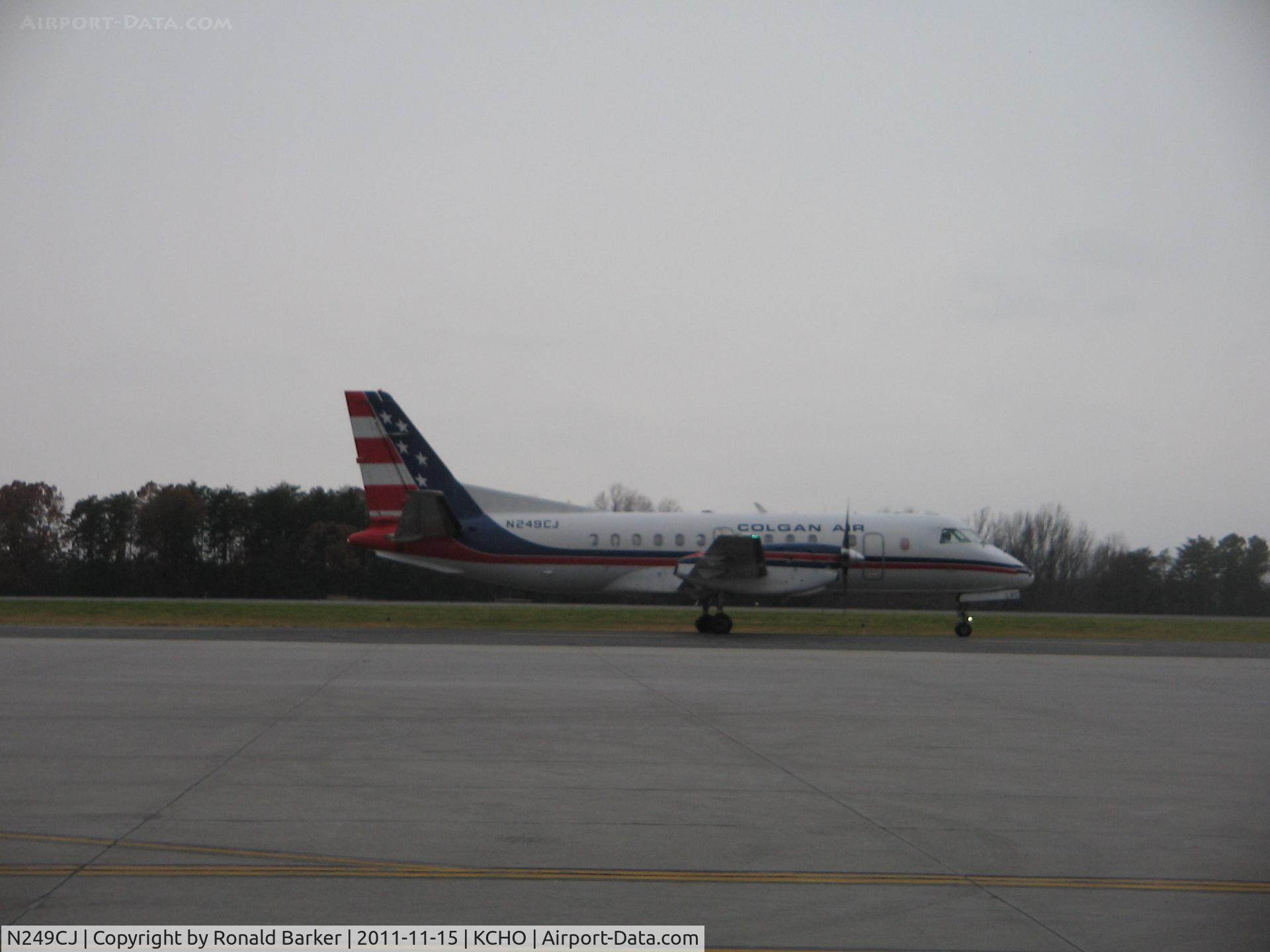 N249CJ, 1991 Saab 340B C/N 340B-249, CHO, VA