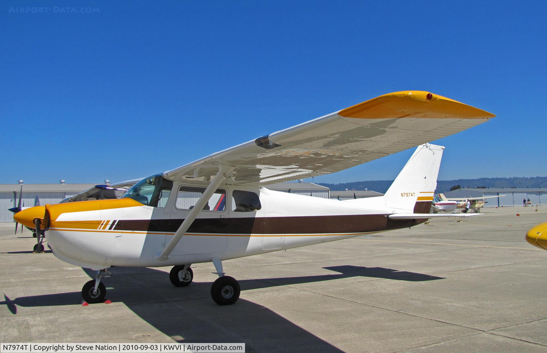N7974T, 1960 Cessna 175A Skylark C/N 56674, Locally-based straight tail 1960 Cessna 175A @ Watsonville, CA Fly-In