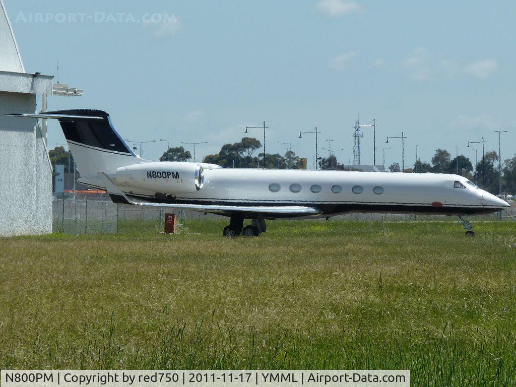 N800PM, 1978 Grumman G-1159 Gulfstream II C/N 224, Parked at Essendon. Phil Mickleson is in town for the Presidents Cup