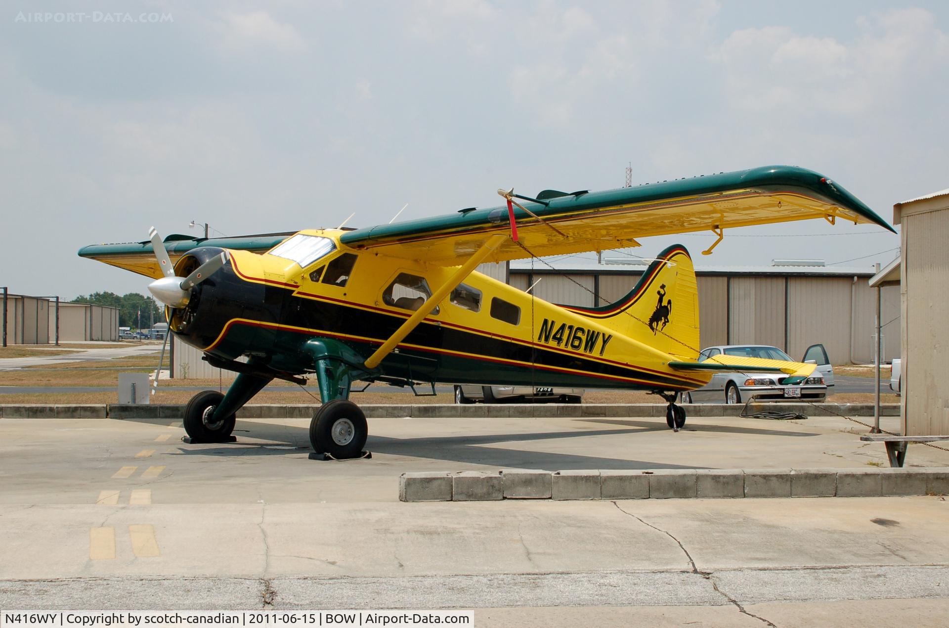 N416WY, 1960 De Havilland Canada DHC-2 C/N 1453, 1960 Dehavilland DHC-2 N416WY at Bartow Municipal Airport, Bartow, FL