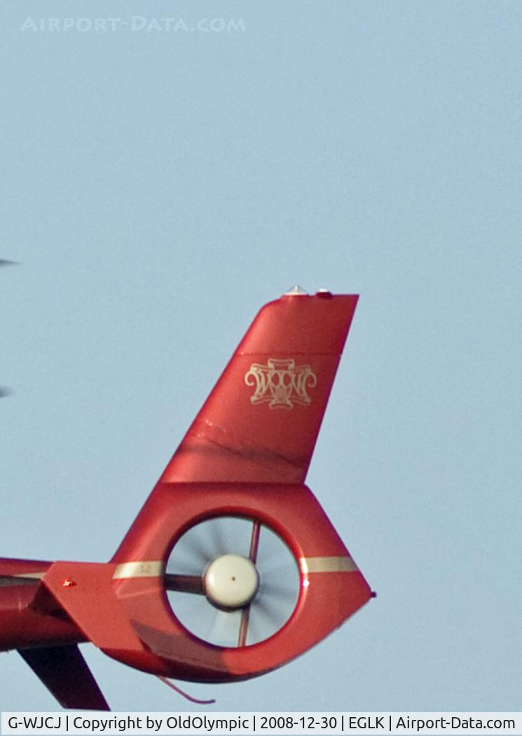 G-WJCJ, 2006 Eurocopter EC-155B-1 C/N 6748, Tail rotor in flight