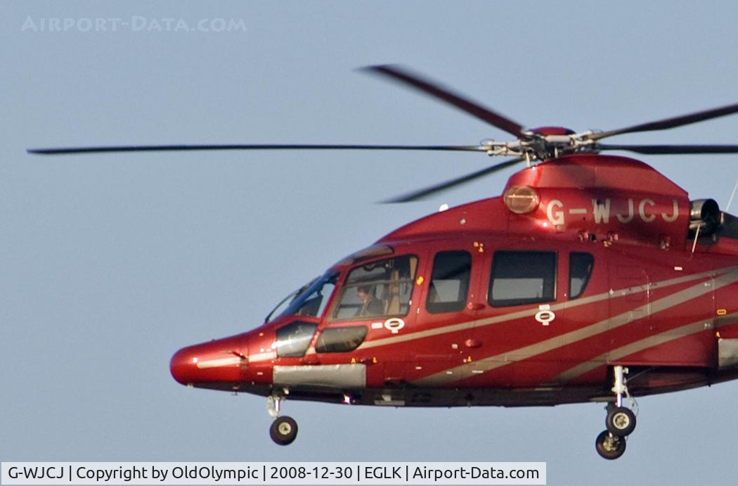 G-WJCJ, 2006 Eurocopter EC-155B-1 C/N 6748, Cabint detail in flight