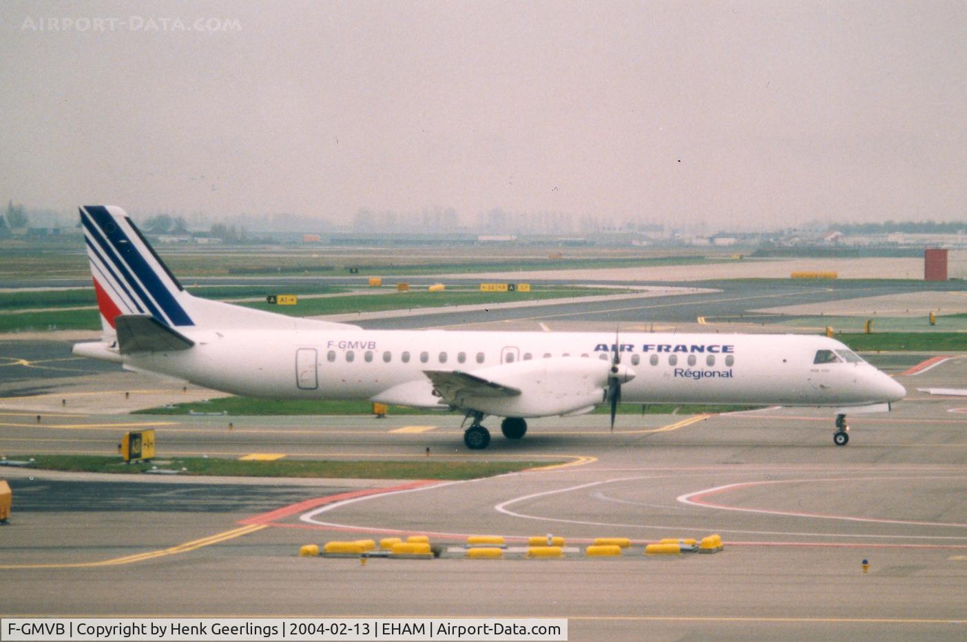 F-GMVB, 1995 Saab 2000 C/N 2000-019, Air France Regional
