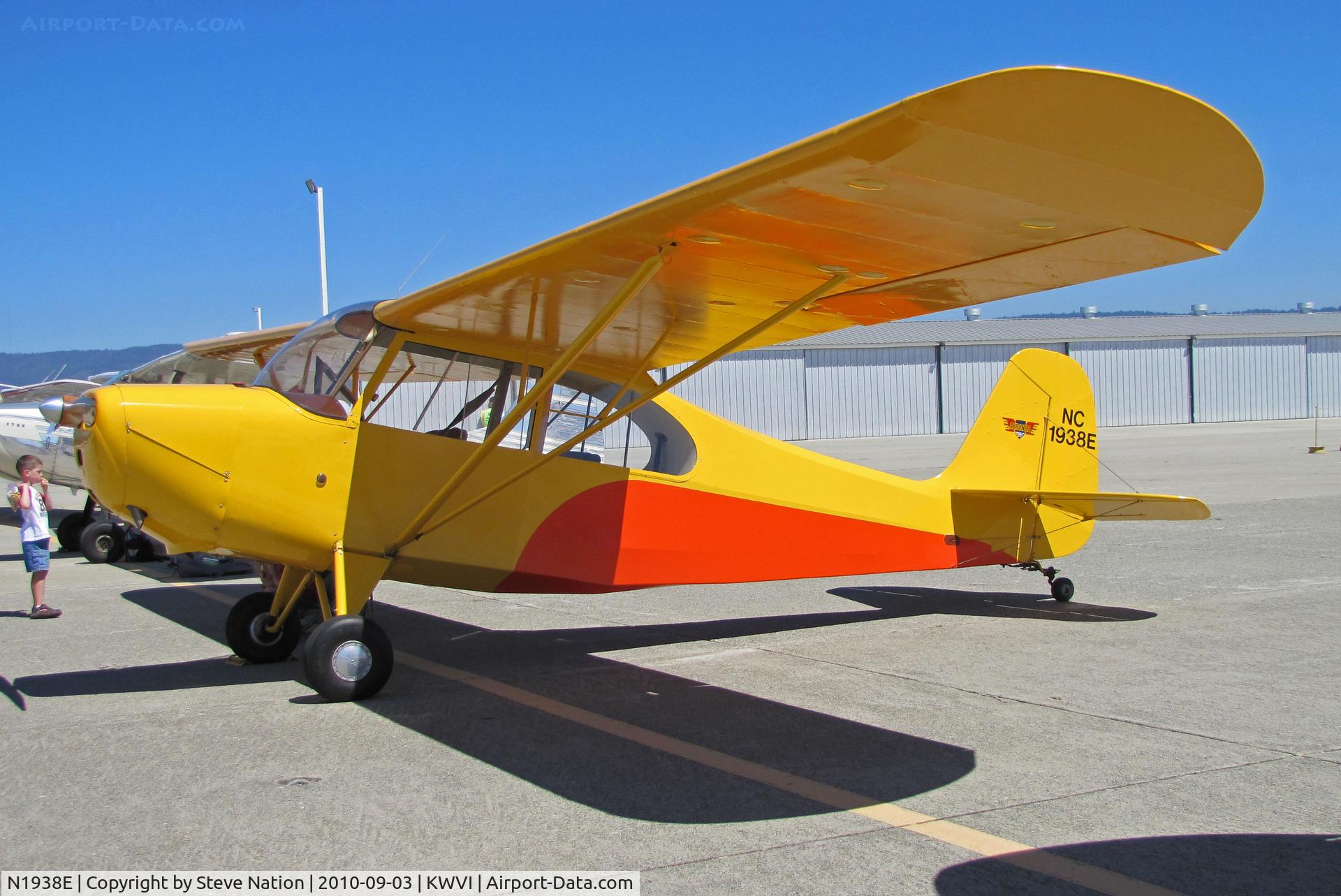 N1938E, 1946 Aeronca 7AC Champion C/N 7AC-5505, 1946 Aeronca 7AC painted as NC1938E @ Watsonville Fly-In
