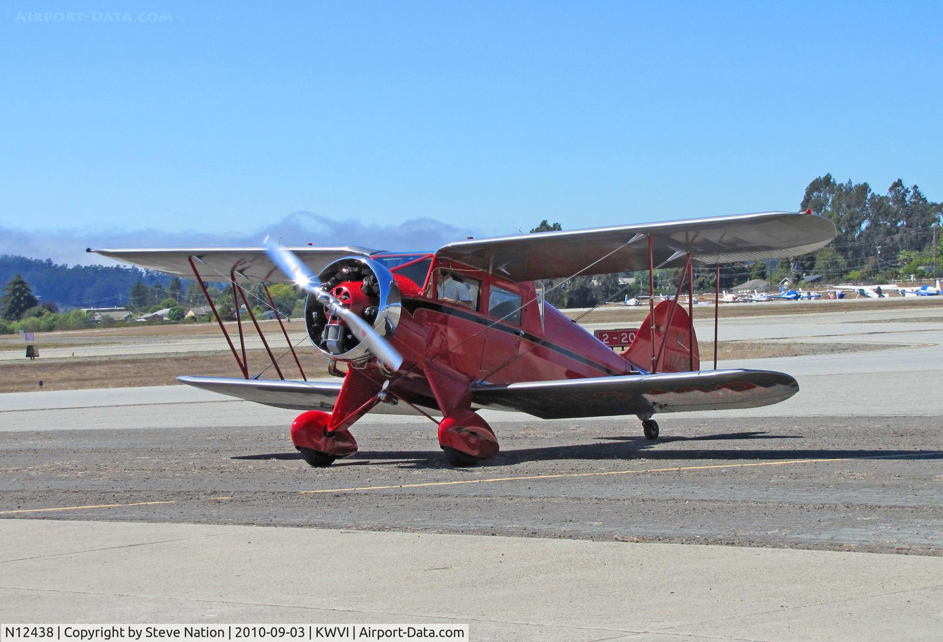 N12438, 1932 Waco QDC C/N 3579, 1932 Waco QDC painted as NC12438 @ Watsonville Fly-In